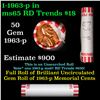 Image 1 : Shotgun Lincoln 1c roll, 1963-p 50 pcs Bank Wrapper.