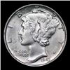 Image 2 : ***Auction Highlight*** 1943-p Mercury Dime Near TOP POP! 10c Graded ms67+ fsb BY SEGS (fc)