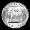 Image 3 : 1952-d Franklin Half Dollar 50c Grades Select Unc FBL