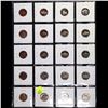 Image 3 : 20x Proof Jefferson Nickels in a Page, Dates from 1959 to 2005! Jefferson Nickel 5c Grades Brilliant