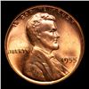 Image 2 : 1955-p Lincoln Cent 1c Grades GEM+ Unc RD