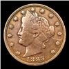 Image 2 : 1883 n/c Liberty Nickel 5c Grades vf++