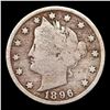 Image 2 : 1896 Liberty Nickel 5c Grades vg, very good