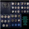 Image 1 : Complete! Eisenhower Dollar $1 Whitman Book, 1971-1978 Including All Proofs And Varities 32 Coins