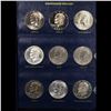 Image 4 : Complete! Eisenhower Dollar $1 Whitman Book, 1971-1978 Including All Proofs And Varities 32 Coins
