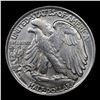 Image 3 : 1945-p Walking Liberty Half Dollar 50c Grades Select Unc
