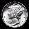 Image 2 : 1942-s Mercury Dime 10c Grades GEM+ Unc