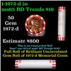 Image 1 : Shotgun Lincoln 1c roll, 1972-d 50 pcs Bank Wrapper.