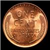 Image 3 : ***Auction Highlight*** 1945-p Lincoln Cent Near TOP POP! 1c Graded ms67+ rd BY SEGS (fc)