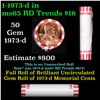 Image 1 : Shotgun Lincoln 1c roll, 1973-d 50 pcs Bank Wrapper.