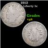 Image 1 : 1912 Liberty Nickel 5c Grades vg, very good