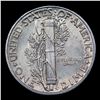 Image 3 : 1943-p Mercury Dime Near TOP POP! 10c Graded ms67+ BY SEGS