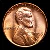 Image 2 : 1955-d Lincoln Cent 1c Grades GEM+ Unc RD