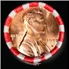 Image 2 : Shotgun Lincoln 1c roll, 1972-d 50 pcs Bank Wrapper.