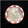 Image 2 : Full Roll of 2007-d James Madison Presidential $1 Coin Rolls in Original United State Mint Wrapper. 
