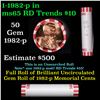 Image 1 : Shotgun Lincoln 1c roll, 1982-p 50 pcs Bank Wrapper.