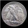Image 3 : 1945-d Walking Liberty Half Dollar 50c Grades Select+ Unc