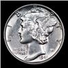 Image 2 : 1941-s Mercury Dime 10c Grades GEM+ Unc