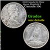 Image 1 : 1968 Canada 10c Dime Queen Elizabeth II Grades Unc Details