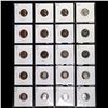 Image 2 : 20x Proof Jefferson Nickels in a Page, Dates from 1959 to 2005! Jefferson Nickel 5c Grades Brilliant