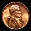 Image 2 : 1955-d Lincoln Cent 1c Grades GEM+ Unc RD