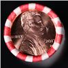 Image 2 : Shotgun Lincoln 1c roll, 2017-d 50 pcs Bank Wrapper.