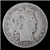 Image 2 : 1907-d Barber Half Dollars 50c Grades vg, very good