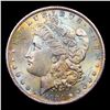 Image 2 : 1884-o Morgan Dollar Rainbow Toned $1 Grades Choice Unc