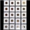 Image 3 : 20x Proof Jefferson Nickels in a Page, Dates from 1959 to 2005! Jefferson Nickel 5c Grades Brilliant