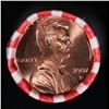 Image 2 : Shotgun Lincoln 1c roll, 2002-d 50 pcs Bank Wrapper.
