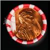 Image 2 : Shotgun Lincoln 1c roll, 1978-d 50 pcs Bank Wrapper.