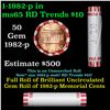 Image 1 : Shotgun Lincoln 1c roll, 1982-p 50 pcs Bank Wrapper.