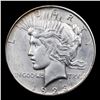Image 2 : ***Auction Highlight*** 1923-d Peace Dollar $1 Graded Choice+ Unc BY USCG (fc)