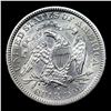 Image 3 : ***Auction Highlight*** 1877-s Seated Liberty Quarter 25c Graded Choice Unc BY USCG (fc)