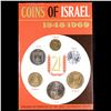 Image 3 : 1969 Coins of Israel, Jerusalem specimen in Original Mint Packaging 6 Pieces Coin Set, 1968, KM # 24