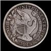 Image 3 : 1834 Large 4 Capped Bust Dime 10c Grades f, fine