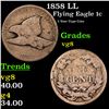 Image 1 : 1858 LL Flying Eagle Cent 1c Grades vg, very good