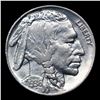 Image 2 : 1936-p Buffalo Nickel 5c Grades GEM+ Unc