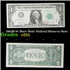 Image 1 : 1963B $1 'Barr Note' Federal Reserve Note Grades vf+