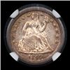 Image 2 : ***Auction Highlight*** NGC 1849-o Seated Liberty Dime 10c Graded ms61 By NGC (fc)