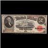 Image 2 : 1917 $2 Large Size Legal Tender Note FR-60 Thomas Jefferson Grades Select AU