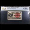 Image 2 : PCGS Rare 1893 World's Columbian Exposition Indain Chief Ticket, Chicago, IL Graded cu65 By PCGS