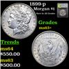 Image 1 : 1899-p Morgan Dollar $1 Graded ms63+ BY SEGS