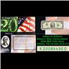 Image 1 : 2003A $2 Federal Reserve Note, Uncirculated 2008 BEP Folio Issue (Dallas, TX) Grades Gem CU