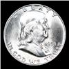 Image 2 : 1951-d Franklin Half Dollar 50c Grades GEM Unc