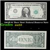 Image 1 : 1963B $1 'Barr Note' Federal Reserve Note Grades Select AU