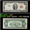 Image 1 : 1953C $2 Red Seal United States Note Key To The Series Grades vf+