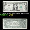 Image 1 : 1963B $1 'Barr Note' Federal Reserve Note Grades vf++