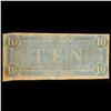 Image 3 : 1864 $10 Confederate Note, T68 Grades vf+