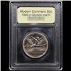 Image 2 : 1992-p Olympics Modern Commem Half Dollar 50c Graded ms70, Perfection BY USCG